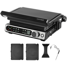 GE3500 Electrical contact grill with thermometer probe