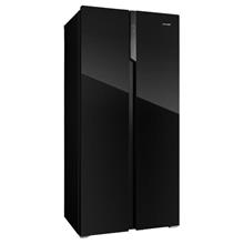 LA7383bc American fridge BLACK