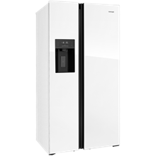 LA7691wh American fridge with ice maker WHITE