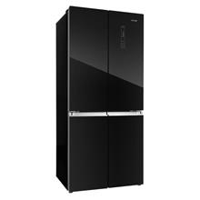 LA8783bc American fridge BLACK