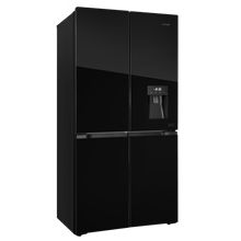 LA8891bc American fridge with water dispenser BLACK