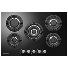 PDV7575bc Gas hob Built-in 75 cm BLACK