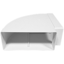 Rectangular knee 90° 220x90mm IDV6083bc