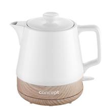 RK0060 Ceramic water kettle 1,0 l, white