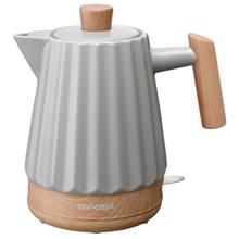 RK0091 Ceramic water kettle 1,5 l, light grey