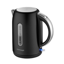 RK3292 water kettle stainless steel 1,7 l, BLACK