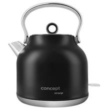 RK3334 Stainless steel kettle 1,7 l RETROSIGN black