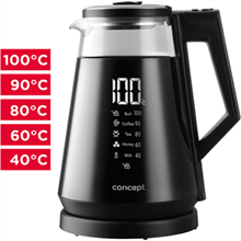 RK4170 Digital water kettle 1,7 l THERMOSENSE