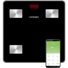 VO4001 Body Composition Smart Scale, black