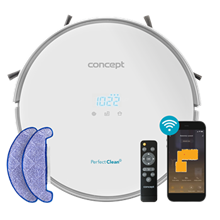 VR2010 Robotic vacuum cleaner with mop 2 in 1 PERFECT CLEAN