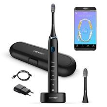 ZK5001 Smart sonic toothbrush with USB charging travel case PERFECT SMILE, black