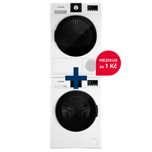 Zvýhodněný set - pračka pp6508i + sušička sp6508i + mezikus ms6500